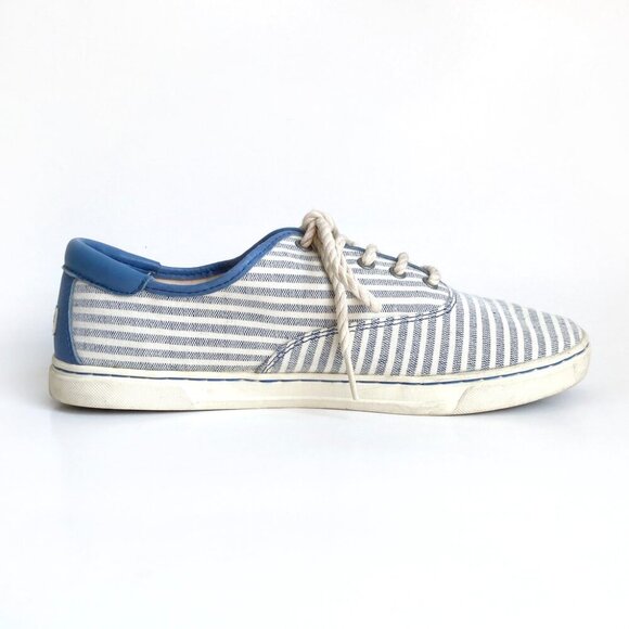 Ugg EYAN Striped Sneaker with Leather Accents - Picture 4 of 14